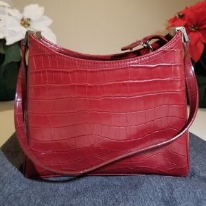 Vintage Liz Claiborne croc style purse